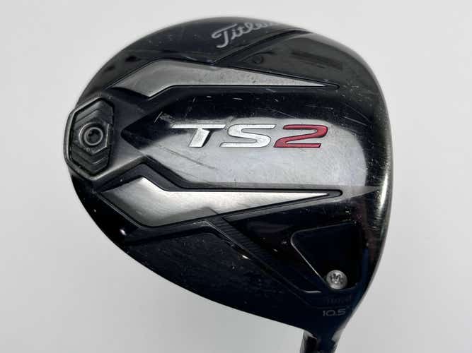 Titleist TS2 Driver 10.5* Project X HZRDUS RDX Smoke 6.0 Black 60g Stiff RH DENT