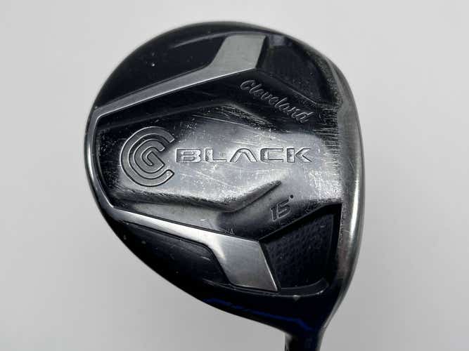 Cleveland CG Black 2015 3 Fairway Wood 15* Bassara E45x5ct 45g Senior RH
