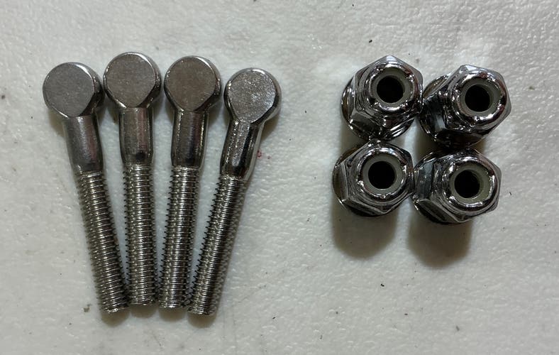 Bauer LS2 Skate Holder Steel Replacement Bolts -Pack Of 4 (New)
