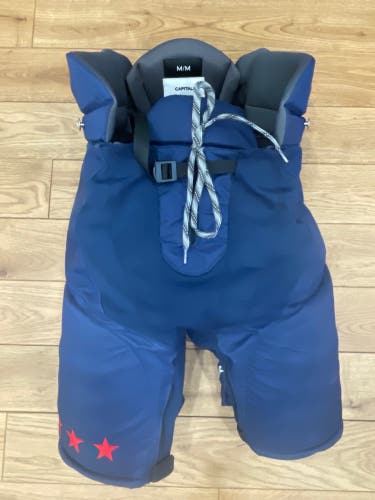 Senior Medium Bauer Vapor Pro Hockey Pants Pro Stock Washington Capitals