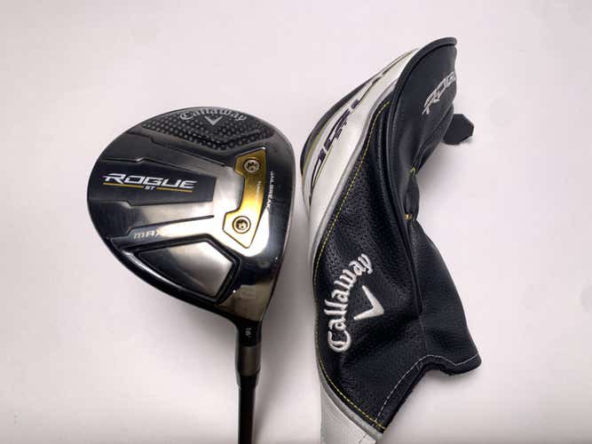 Callaway Rogue ST Max Draw 3 Fairway Wood 16*  Cypher Fifty 5.5 Regular RH HC