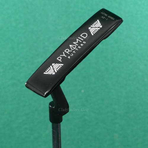 LH Pyramid Putters Aztec Series AZ-1 Plumbers-Neck 35" Putter Golf Club w/ HC