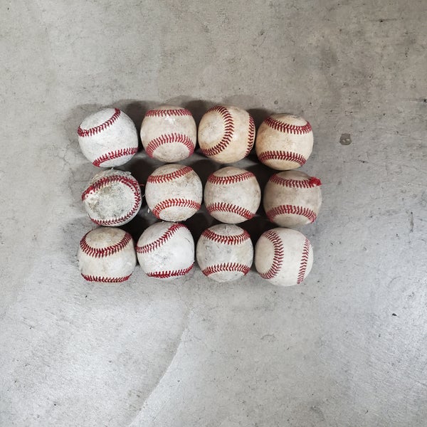 Baseballs 12 Pack (1 Dozen) (Used) | SidelineSwap | Buy and Sell on ...