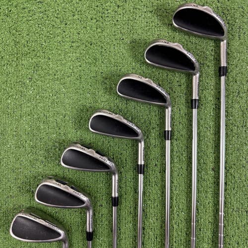 Cleveland Launcher XL Halo 4-PW Hybrid Iron Set Stiff Flex XP 90 S300 +1/2 Long