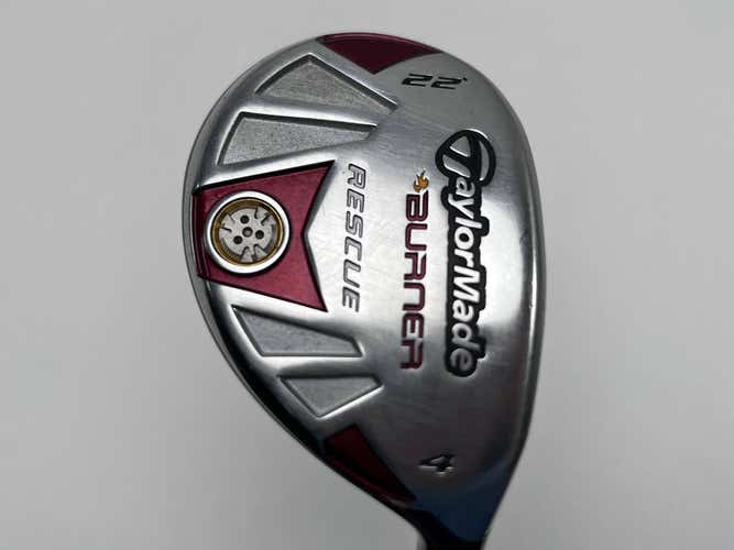 TaylorMade Burner Rescue 4 Hybrid 22* REAX SuperFast 65g Regular RH