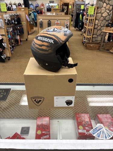 Rossignol Hero Giant FIS ski Racing HELMET SIZE M 25/26 NEW TIGER COLOR!