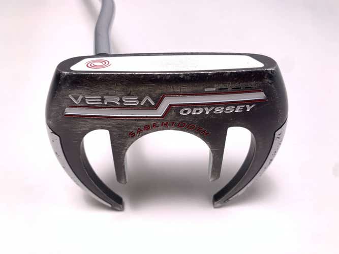 LEFTY Odyssey Versa Sabertooth Putter 34" Mens LH