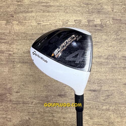 4 Wood- Taylormade Burner Superfast 2.0 / Stiff (2912)