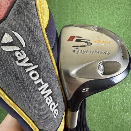 TaylorMade R5 Dual 5 Wood MAS2 Regular Flex Graphite Left Handed 42.5