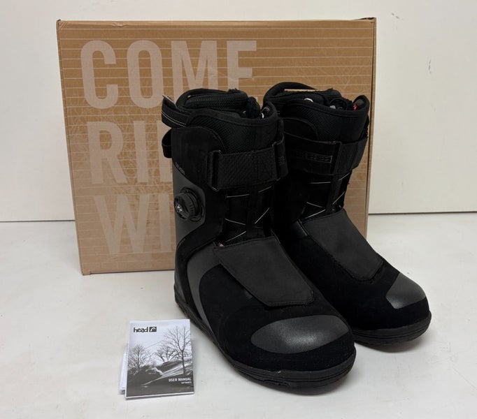 HEAD Seven Boa-Coiler All-Mountain Snowboard Boots Black US Men's 11.5 EU 46