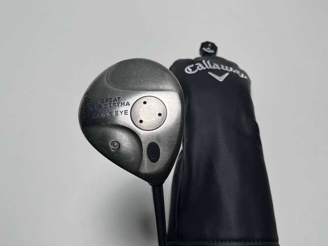 Callaway Great Big Bertha Hawkeye 9 Fairway Wood 24* Hawk Eye UL Regular RH HC