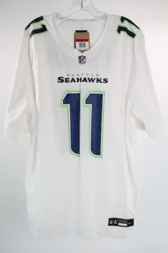Nike Seattle Seahawks Jaxon Smith-Njigba White Tundra Jersey Mens Large NWT READ