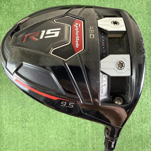 TaylorMade R15 460 Black Driver 9.5 Project X HZRDUS Smoke 6.0 Stiff Flex 46