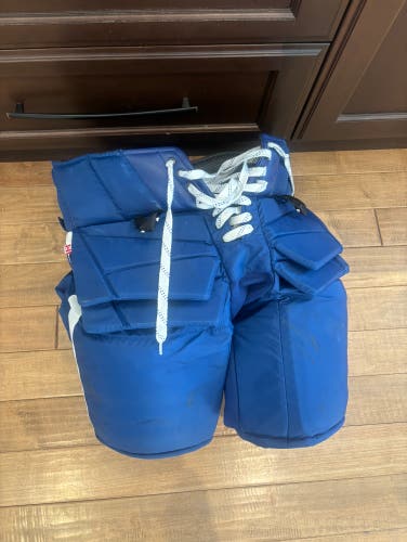 Pro Stock Vaughn SLR4 Pro Goalie Pants Woll Leafs Large