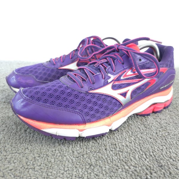 Mizuno Wave Inspire 12 Womens Size 11 Running Shoes Purple Sneakers Low Top