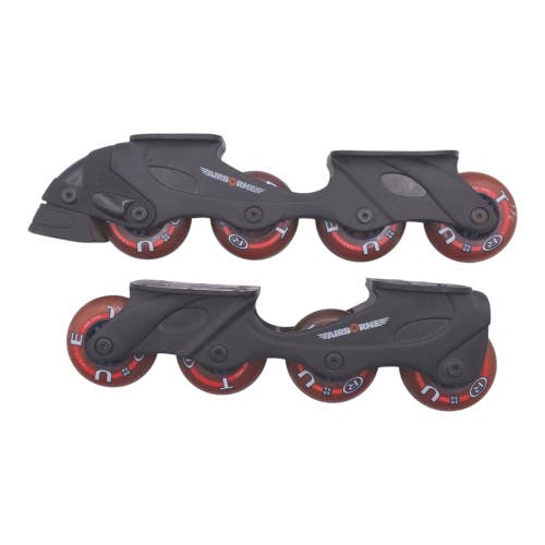 Replacement Parts - Airborne By Ultra Wheels Inline Black Skate Frame + Hardware