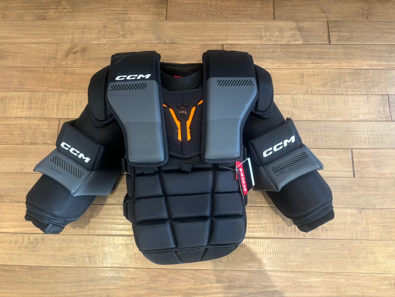 Brand New CCM Pro Spec Goalie Chest Protector Pro Stock Fit 3 Woll