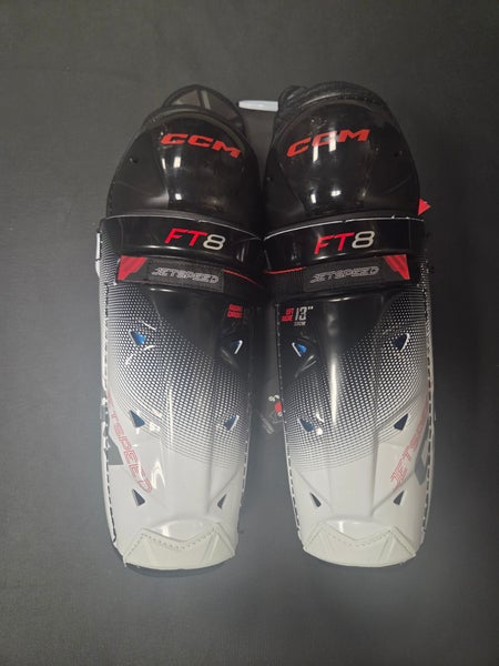 Intermediate CCM Jetspeed FT8 13" Shin Pads (New)