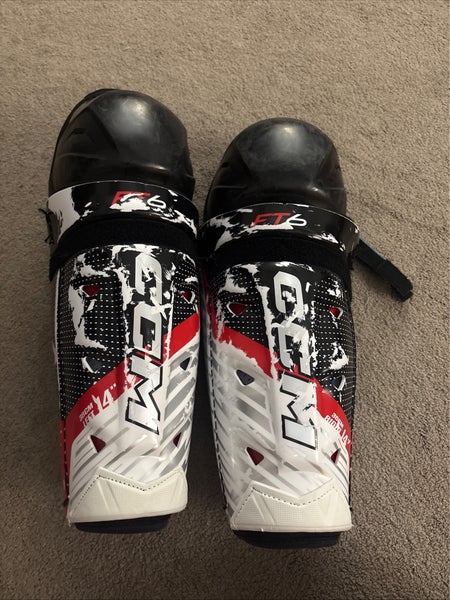 Senior CCM JetSpeed FT6 14" Shin Pads 36CM