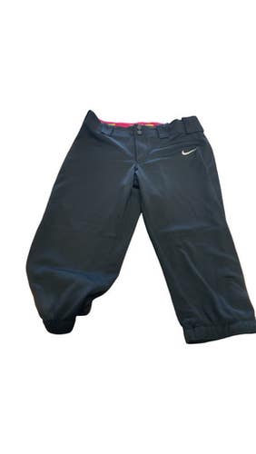 Used Nike SOFTBALL KNICKER BB/SB Pant Womens Black XL 11859-S000029715