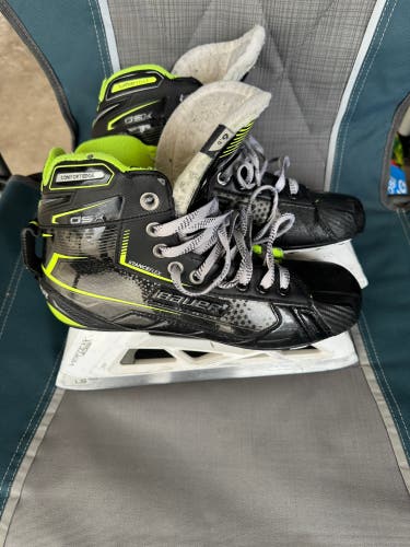 2021 Bauer GSX Hockey Goalie Skates Regular Width Size 6.5 (Used)