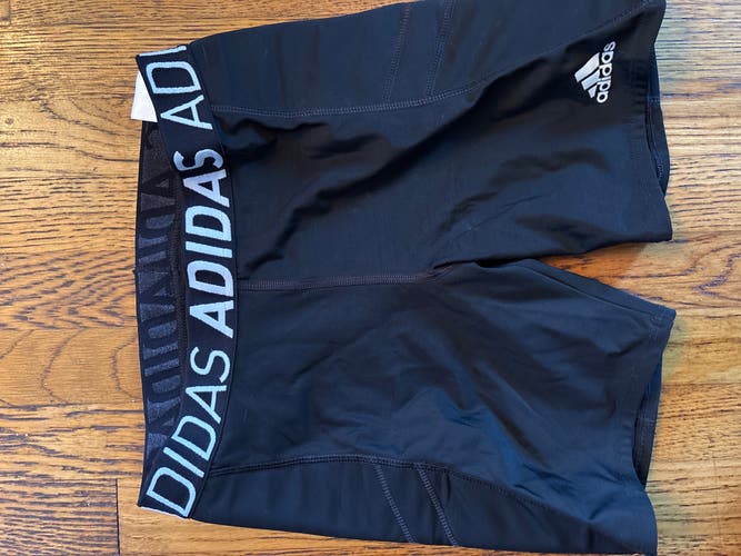Black Adult Adidas Sliding Shorts (Used)