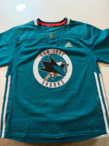 San Jose Sharks Adidas Practice Jersey