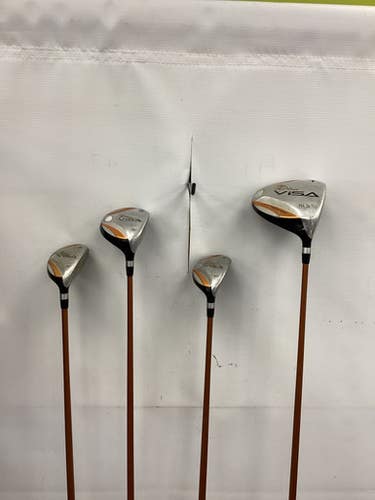 Used PalmSprings VISA Mens Package Set RH Black 12 Piece 11851-S000044972