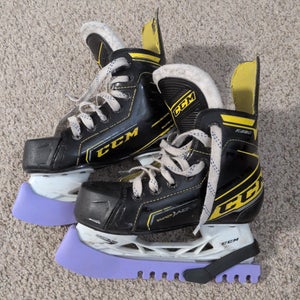 Black/Yellow 2022 CCM Super Tacks 9380 Hockey Skates Regular Width 12.5 (Used)