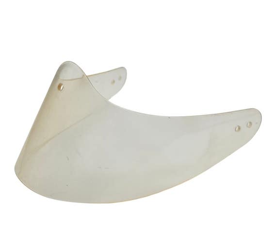 Bauer Goalie Clear Throat Guard - Neck Protector Dangler For Hockey - Adult SR