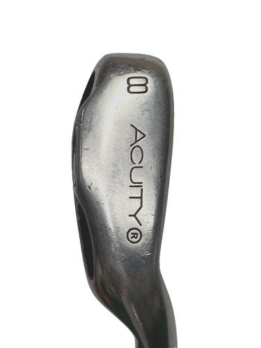 Acuity Turbo Max 8 Iron Stiff Steel 36" Factory Grip Right-Handed Nice Condition