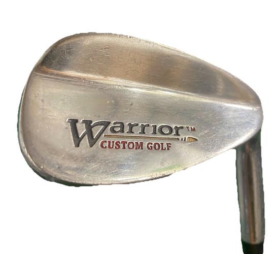 Warrior Golf Gap Wedge 52* Men's RH Regular Steel 35.5" New Midsize Grip Nice