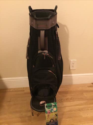 Sub Mountain Ladies Diva Cart Golf Bag with 15-way Dividers & Rain Cover (READ)