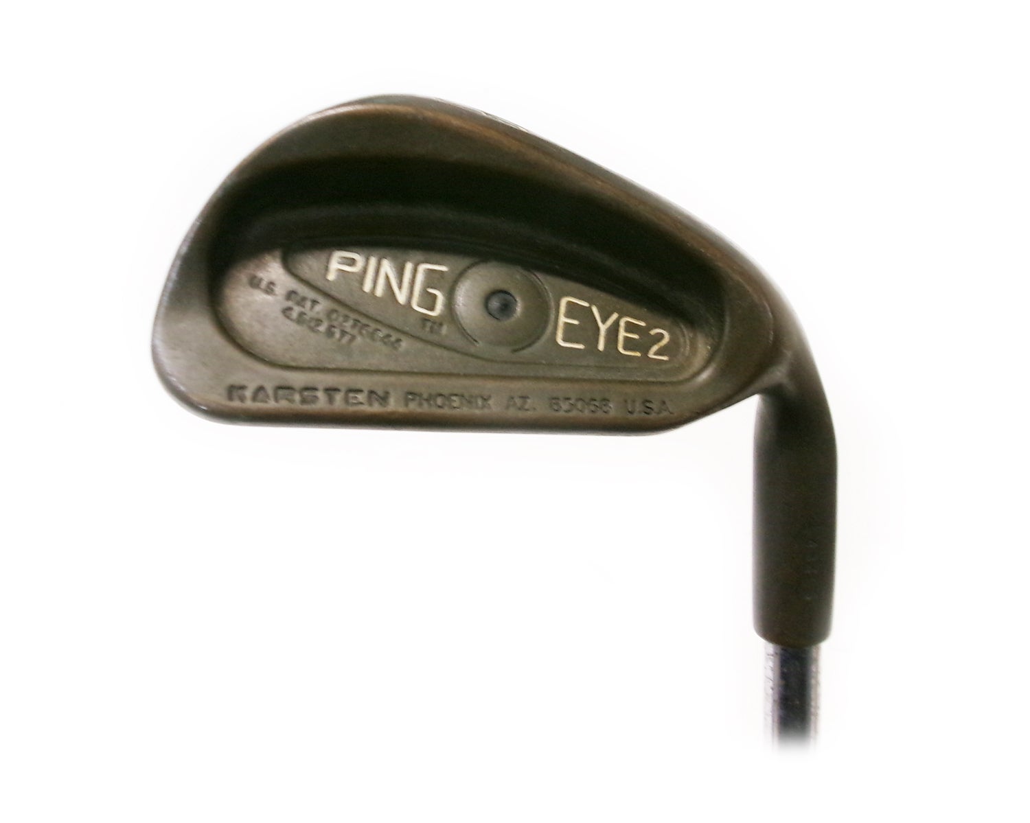 PING EYE2 BeCu １&２ Ping Eye 2 BeCu Single 8 Iron Black Dot Steel Ping ZZ Lite Stiff