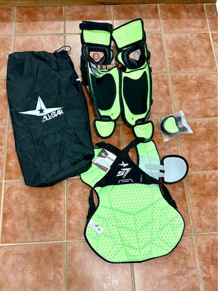 Ensemble Protection Catcher All Star System 7 - Jeunesse 10-12 Ans - Gris Graphite/noir - Neuf