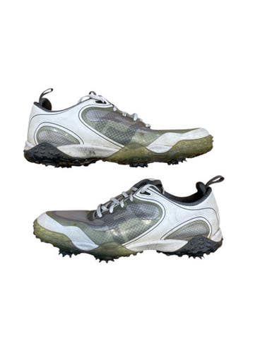Used Foot Joy Mens Golf Shoes White Senior 10 11873-S000225078
