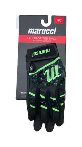 New Foxtrot Tee Ball Batting Gloves-M/L 11859-MRC840390513588