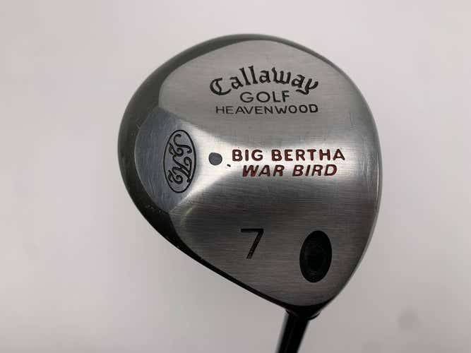 Callaway Big Bertha Warbird 7 Fairway Wood 21* RCH 96 Firm Graphite Mens RH