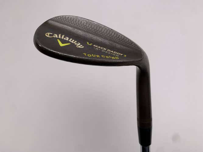 Callaway Mack Daddy 2 Tour Grind Slate Lob Wedge LW 60* 9 T-Grind DG Wedge RH