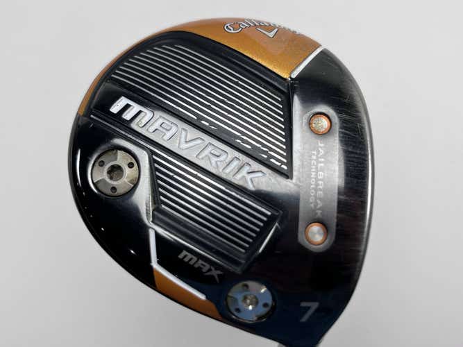 Callaway Mavrik Max 7 Fairway Wood 21* UST Mamiya Helium 5F2 Senior RH