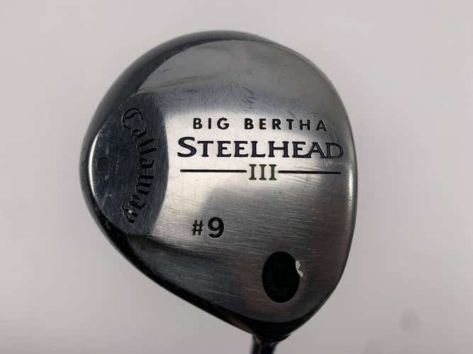 Callaway Steelhead III 9 Fairway Wood 24* System III Ladies Graphite Womens RH