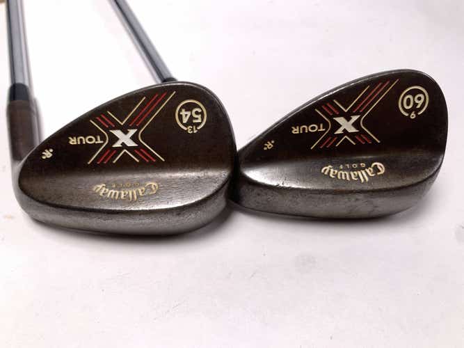 Callaway X Tour Raw Wedge Set 54* 13 | 60* 9 Wedge Steel Mens RH