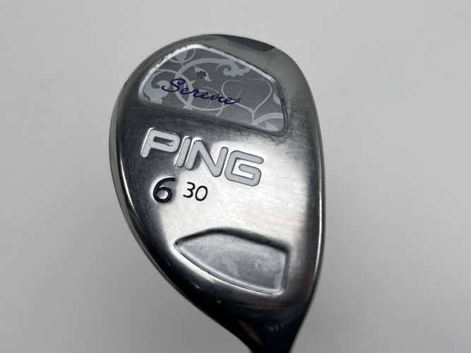 Ping Serene 6 Hybrid 30* TFC 80 H Soft Regular Senior Graphite Womens RH