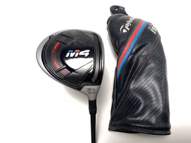 TaylorMade M4 3HL Fairway Wood 16.5* Fujikura Atmos Red 5A Senior RH HC