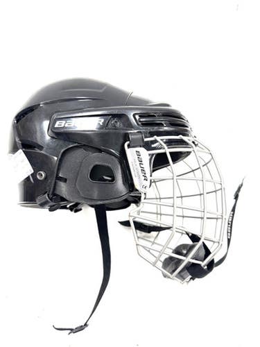 Used Bauer LARGE Helmet Cage Combo Black LG 11860-S000306343