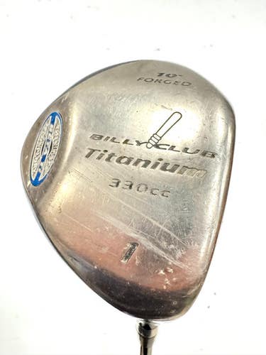 Used BILLY CLUB Mens Driver RH 10.0 Degree 11860-S000306340