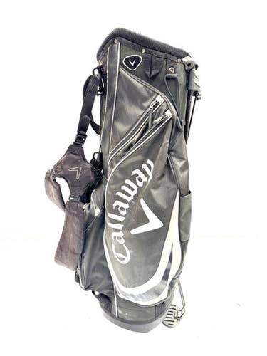 Used Callaway BLACK Mens Stand Bag Black 11860-S000306328