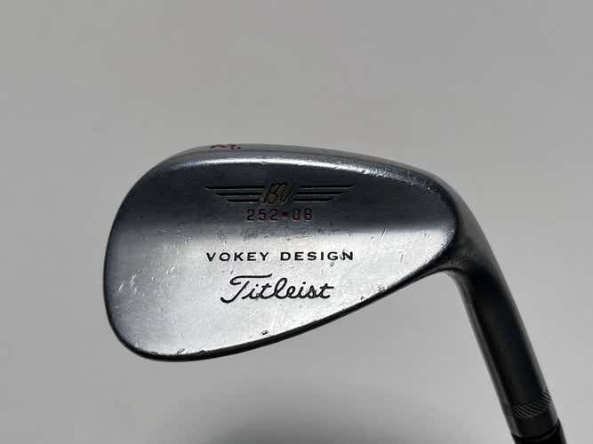 Titleist Vokey Chrome 200 Wedge 52* 8 Bounce True Temper Dynamic Gold Steel RH