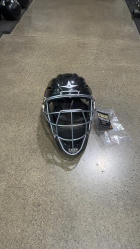 Used All-Star MVP-S7E-SML Catchers Helmet w/Mask Black SM 11605-S000215881