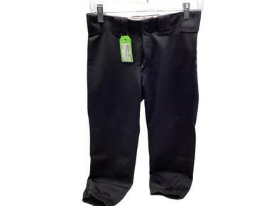 Used Mizuno BLACK SB PANT BB/SB Pant Womens Black SM 11347-S000266347